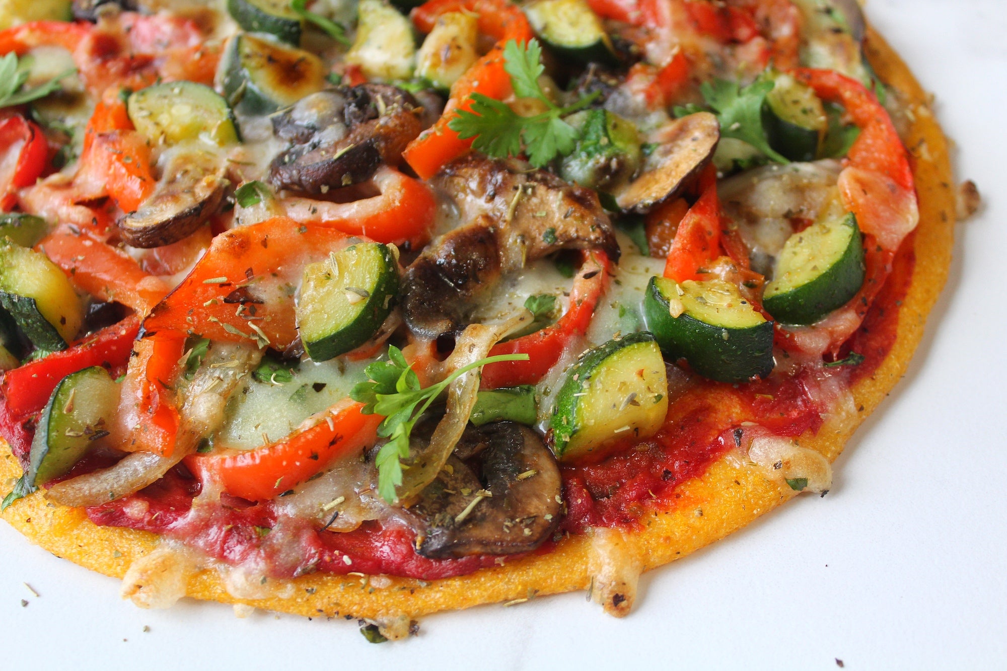 Loaded Vegan Pizza