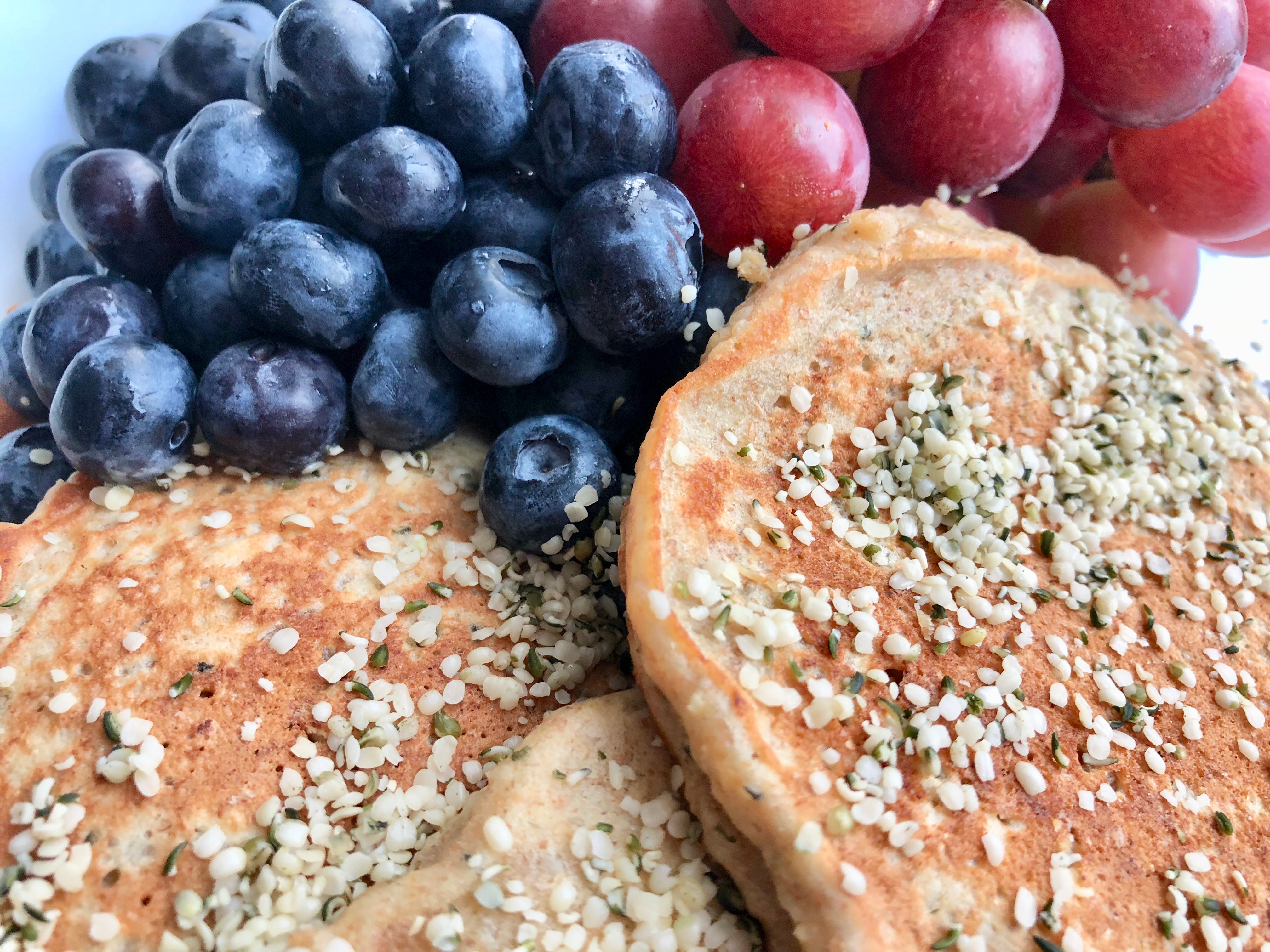 Heart Healthy Oatmeal Pancakes