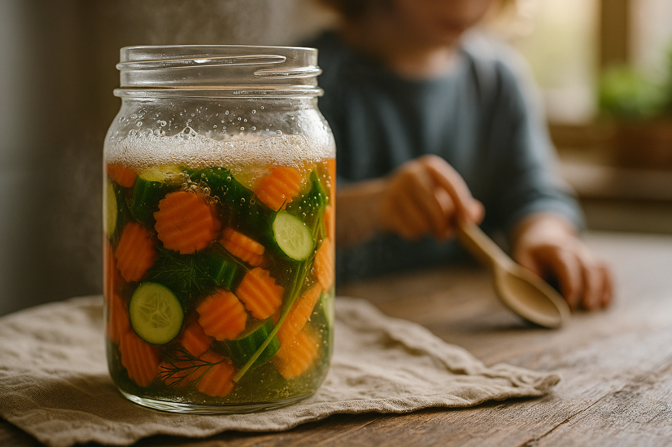 🥒 Pickled vs. Fermented: What’s the Difference (and Why Your Gut Cares)