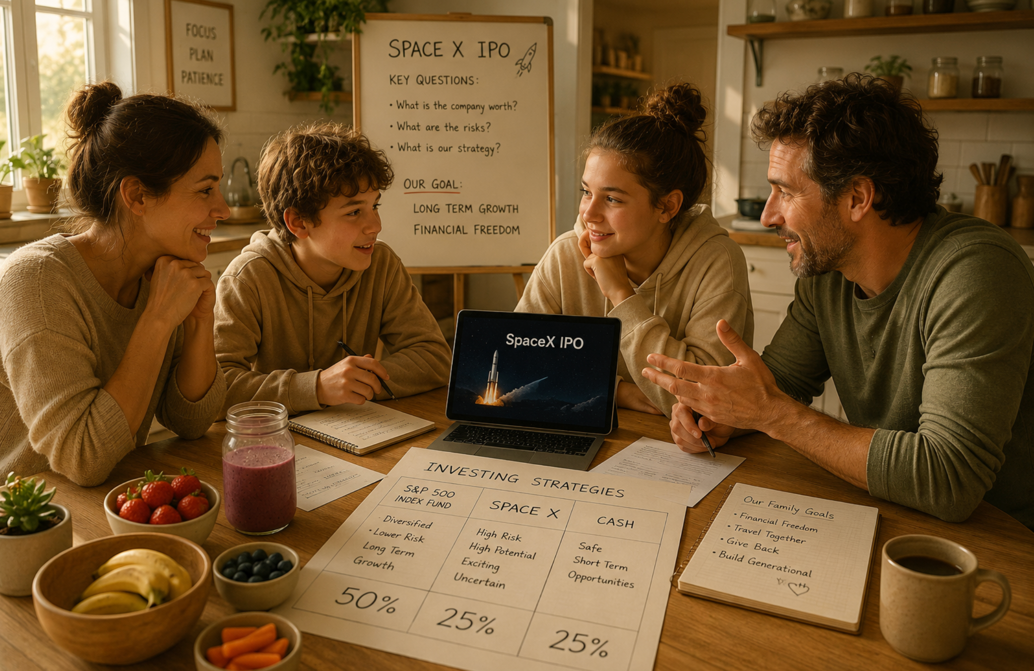 What the SpaceX IPO Can Teach Kids About Building Wealth